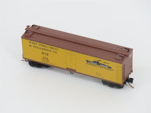 N Scale Micro-Trains MTL 49510 WIF West India Fruit 40' Wood Reefer #724