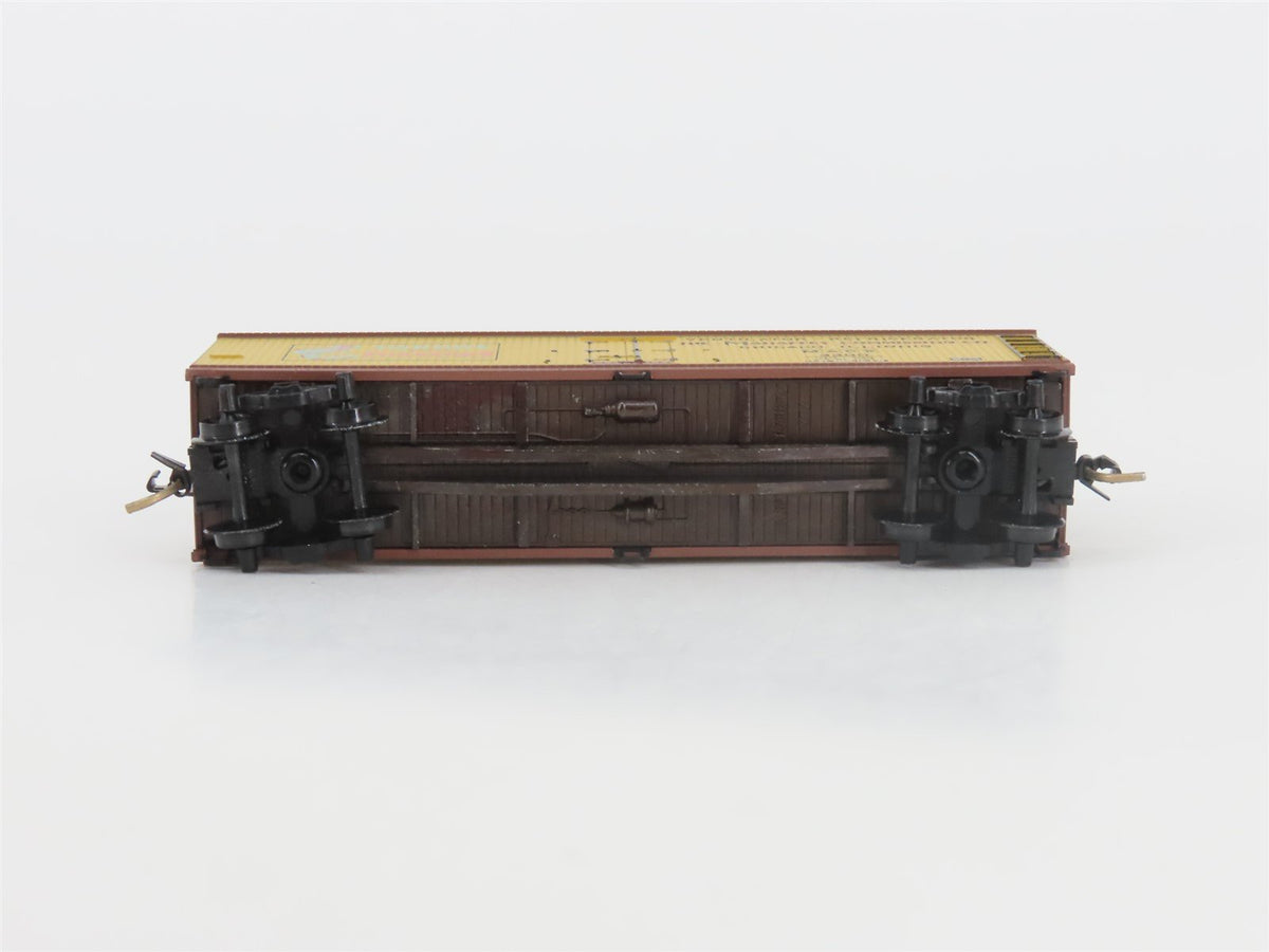N Scale Micro-Trains MTL 49480 MACX Parrot Potatoes 40&#39; Wood Reefer #3300