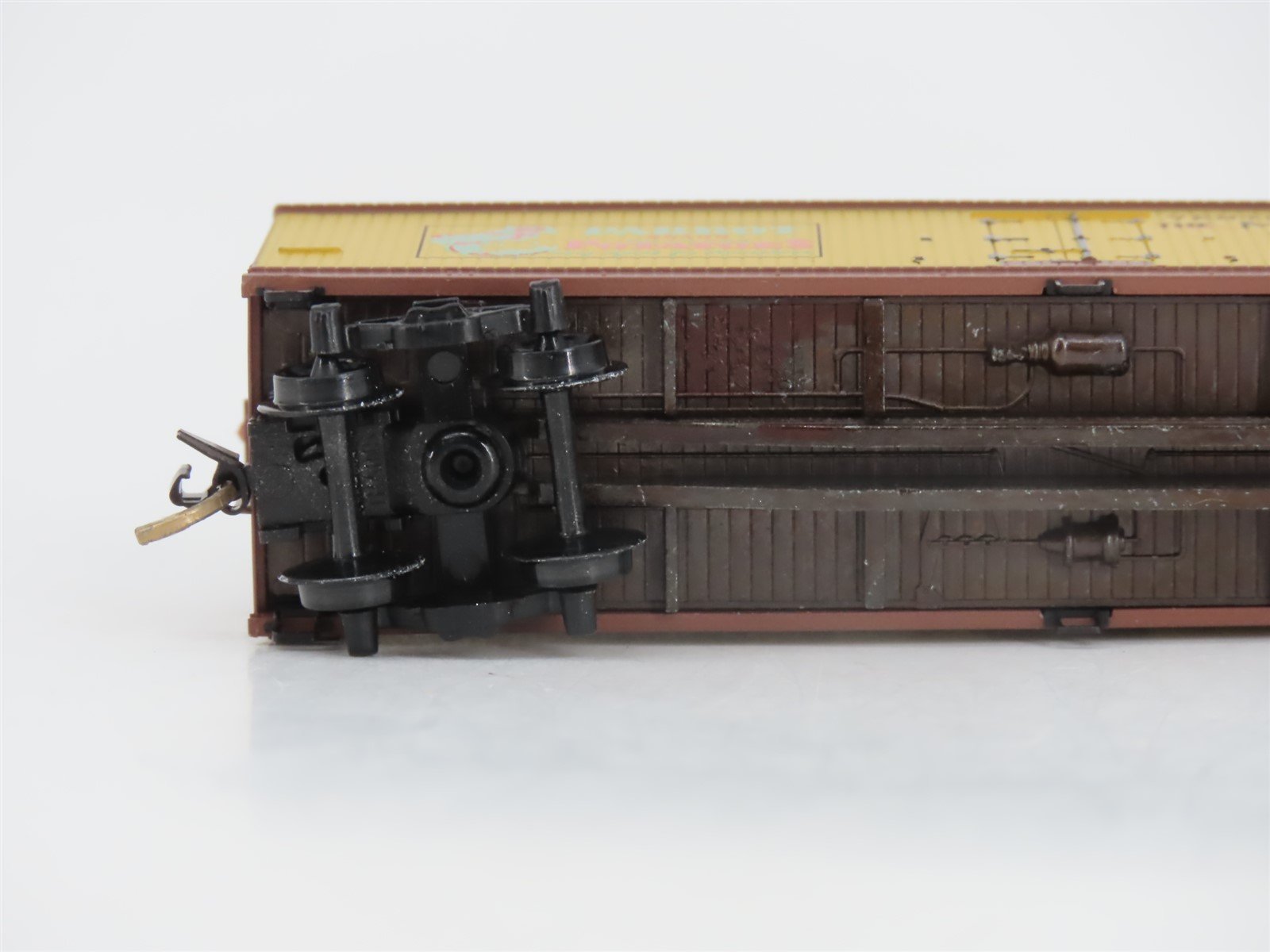 N Scale Micro-Trains MTL 49480 MACX Parrot Potatoes 40' Wood Reefer #3300