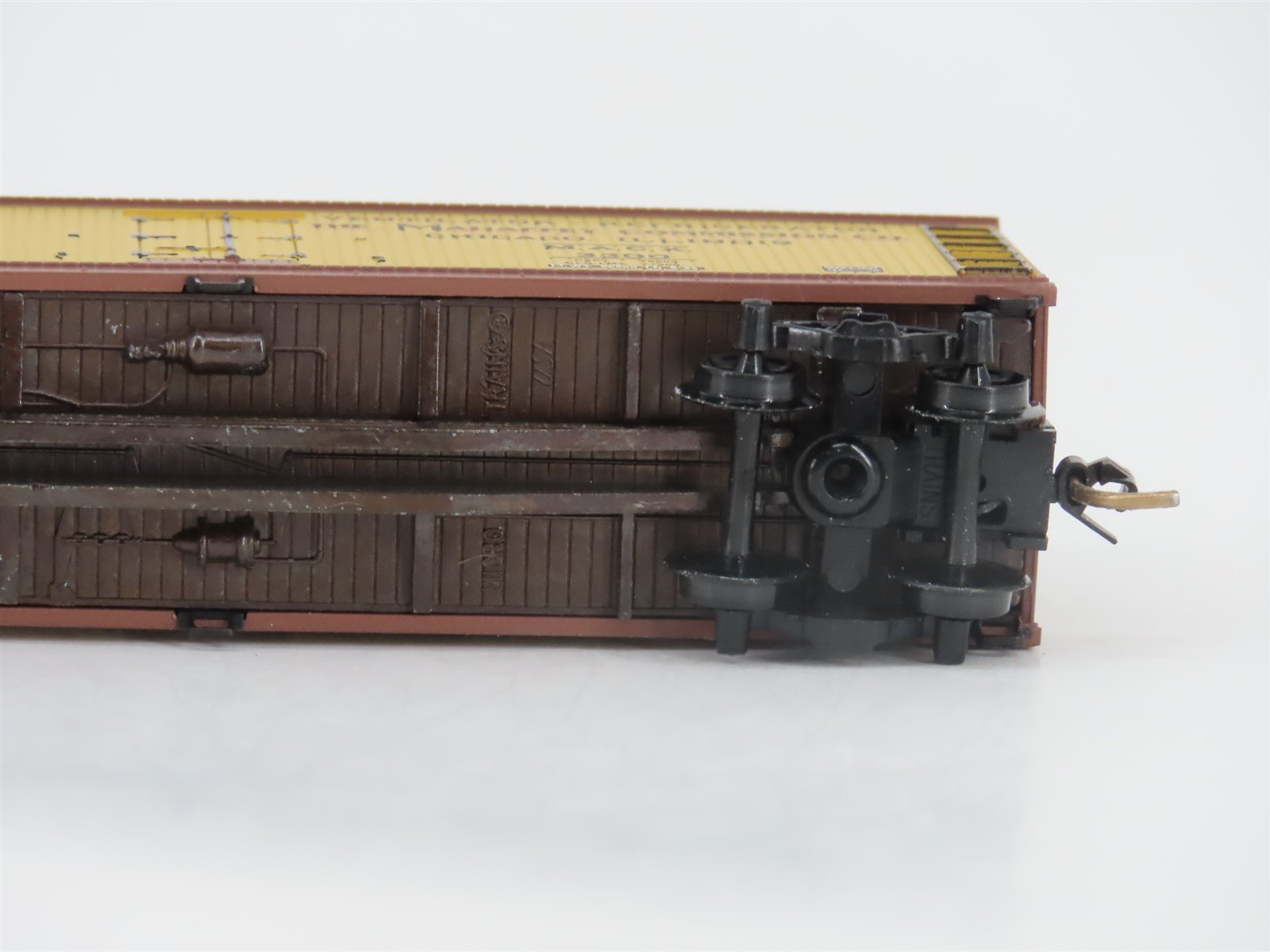 N Scale Micro-Trains MTL 49480 MACX Parrot Potatoes 40' Wood Reefer #3300