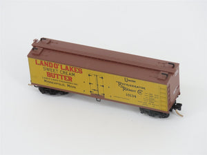 N Scale Micro-Trains MTL 49470 URTC Land O' Lakes 40' Wood Reefer #10134