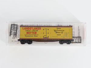 N Scale Micro-Trains MTL 49470 URTC Land O' Lakes 40' Wood Reefer #10134