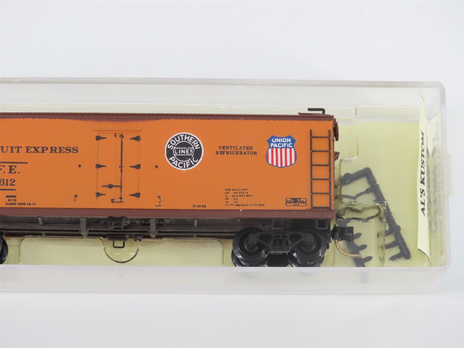 N Micro-Trains MTL Al's Kustom SP UP PFE Pacific Fruit Express Reefer #47612