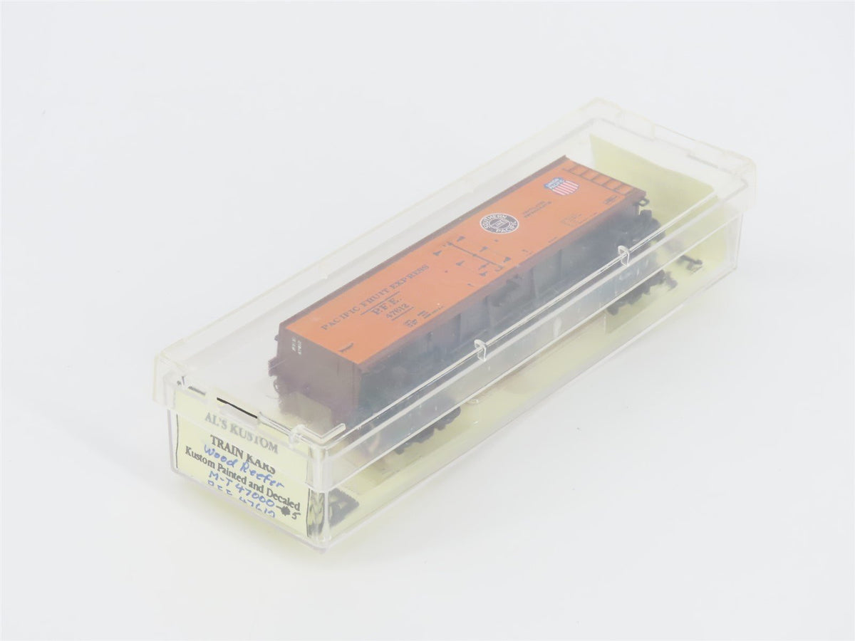 N Micro-Trains MTL Al&#39;s Kustom SP UP PFE Pacific Fruit Express Reefer #47612