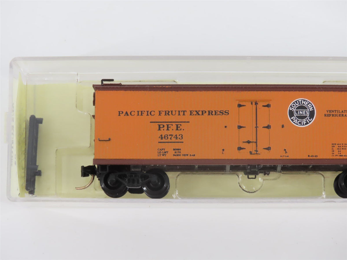 N Micro-Trains MTL Al&#39;s Kustom SP UP PFE Pacific Fruit Express Reefer #46743