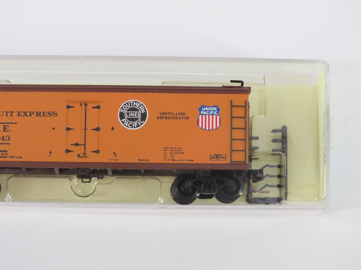 N Micro-Trains MTL Al&#39;s Kustom SP UP PFE Pacific Fruit Express Reefer #46743