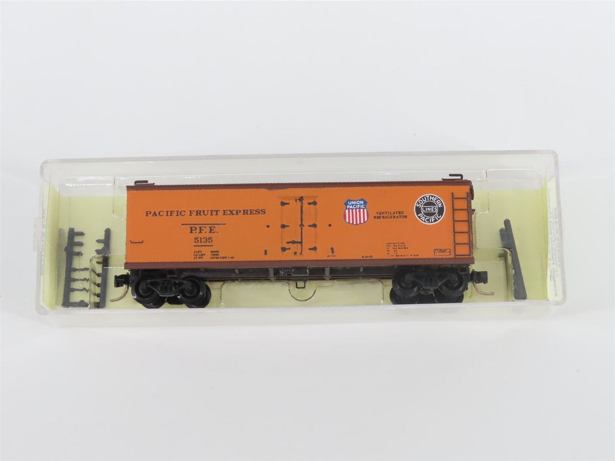 N Micro-Trains MTL Al&#39;s Kustom SP UP PFE Pacific Fruit Express Reefer #5135