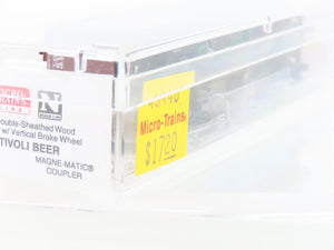 N Micro-Trains MTL 49440 TUX Tivoli Beer 40' Double-Sheathed Wood Reefer #5100
