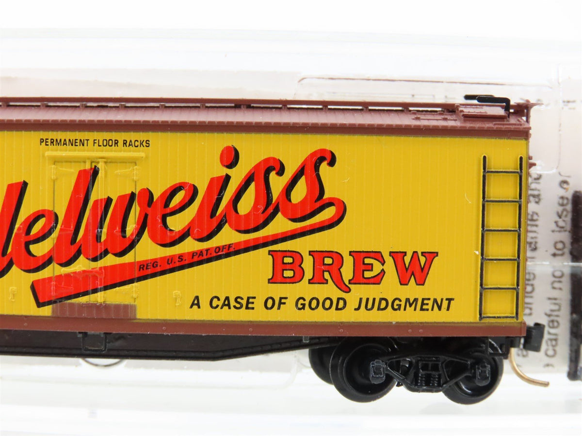 N Scale Micro-Trains MTL 49430 URT Edelweiss Beer 40&#39; Wood Reefer #18301