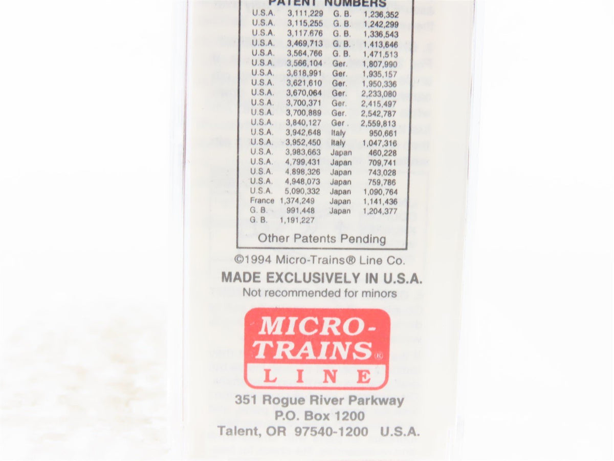 N Micro-Trains MTL 51110 GN Great Northern 34&#39; Offset Cupola Wood Caboose #X617