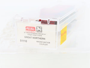 N Micro-Trains MTL 51110 GN Great Northern 34' Offset Cupola Wood Caboose #X617