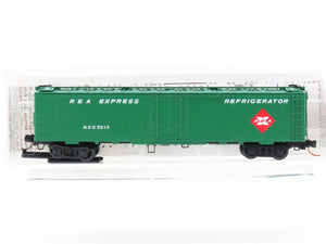 N Micro-Trains MTL 52020 REX REA Express 52' Riveted Steel Express Reefer #7215