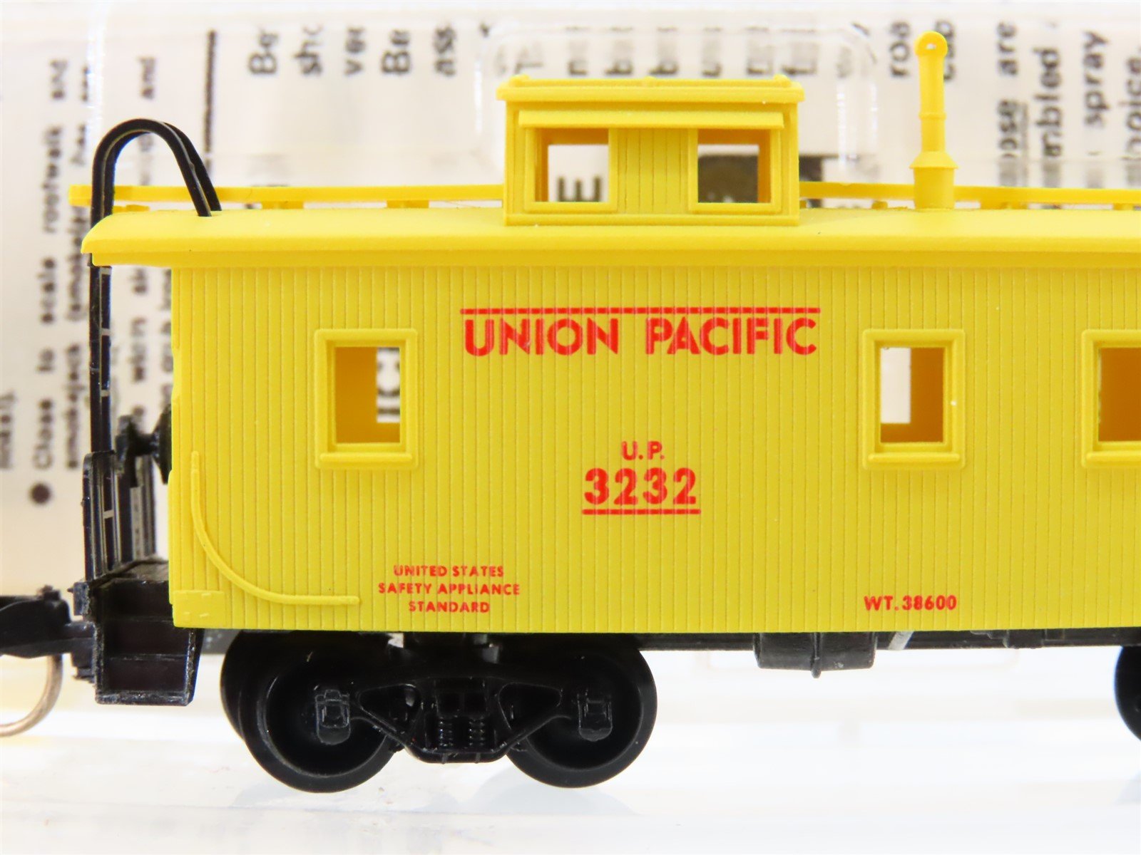 N Micro-Trains MTL 50100 UP Union Pacific 34' Offset Cupola Wood Caboose #3232