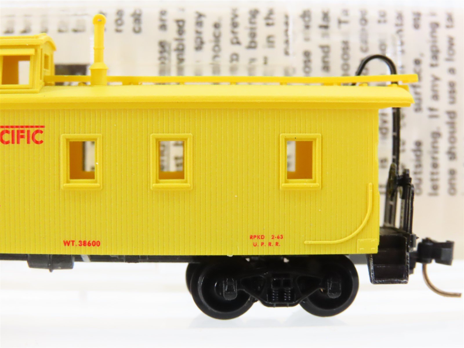 N Micro-Trains MTL 50100 UP Union Pacific 34' Offset Cupola Wood Caboose #3232