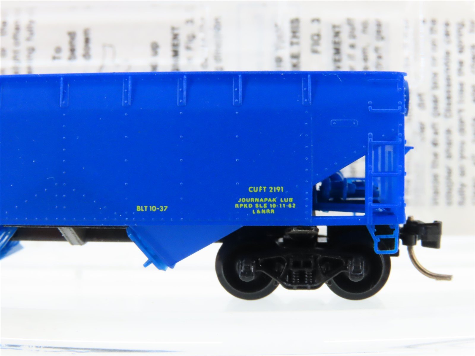 N Micro-Trains MTL 55070 L&N Louisville & Nashville 33' 2-Bay Hopper #60026