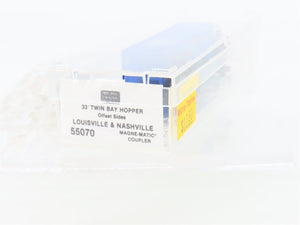 N Micro-Trains MTL 55070 L&N Louisville & Nashville 33' 2-Bay Hopper #60026