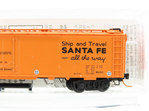 N Micro-Trains MTL 52050 ATSF SFRD Santa Fe 52' Steel Express Reefer #5033