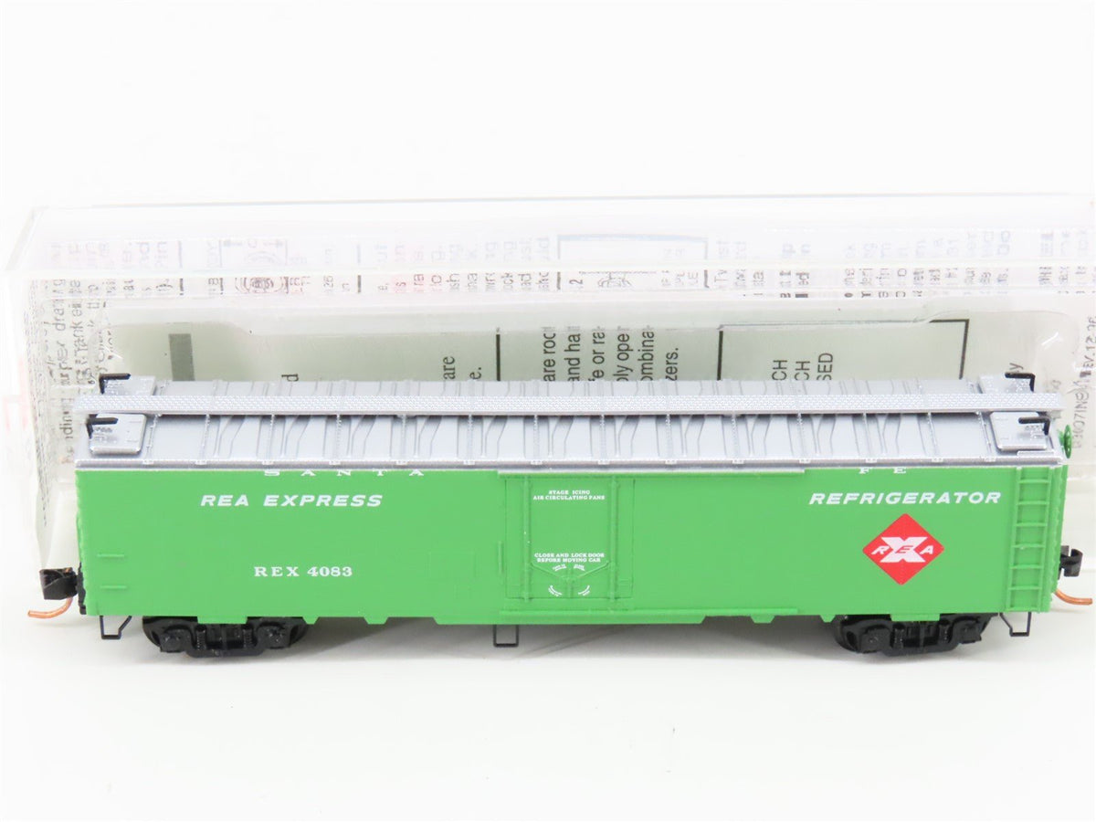 N Micro-Trains MTL 52030 REX REA Express 52&#39; Riveted Steel Express Reefer #4083