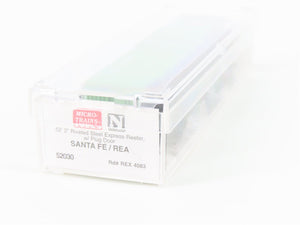 N Micro-Trains MTL 52030 REX REA Express 52' Riveted Steel Express Reefer #4083