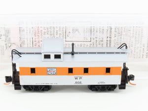 N Micro-Trains MTL 51220 WP Western Pacific 34' Offset Cupola Wood Caboose #602