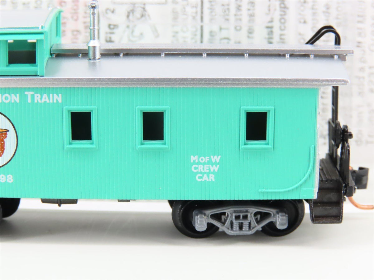 N Micro-Trains MTL 51210 Smokey Bear 34&#39; Offset Cupola Wood Caboose #X5189