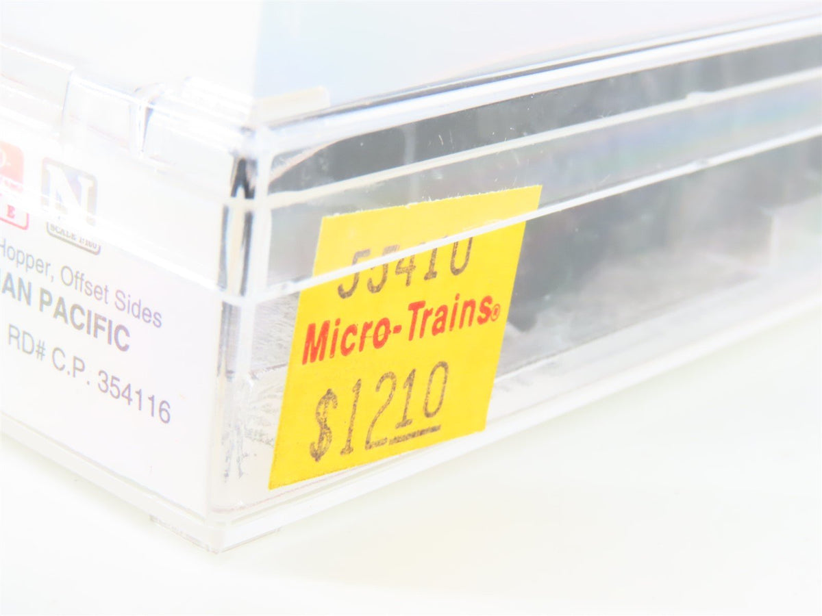 N Scale Micro-Trains MTL 55410 CP Canadian Pacific 33&#39; 2-Bay Hopper #354116