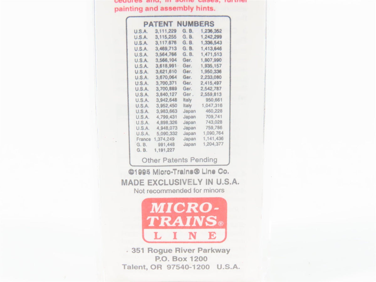 N Scale Micro-Trains MTL 55360 DL&amp;W Lackawanna 33&#39; 2-Bay Hopper #85177