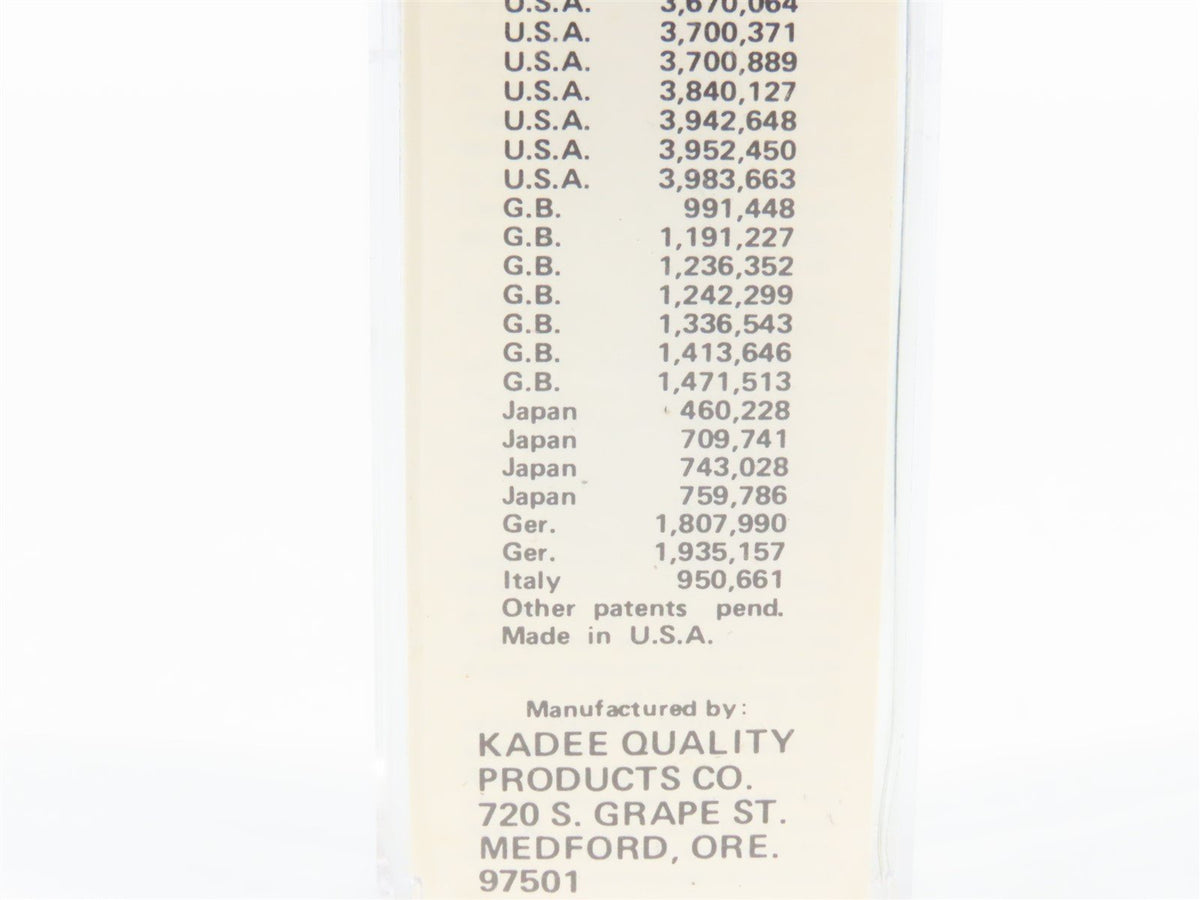 N Scale Kadee Micro-Trains MTL 56092 WM Western Maryland 33&#39; 2-Bay Hopper #10800