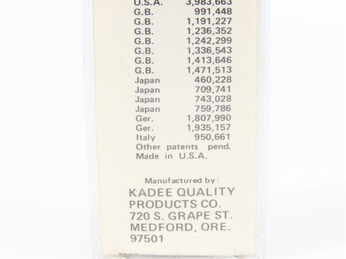 N Scale Kadee Micro-Trains MTL 56092 WM Western Maryland 33&#39; 2-Bay Hopper #10725