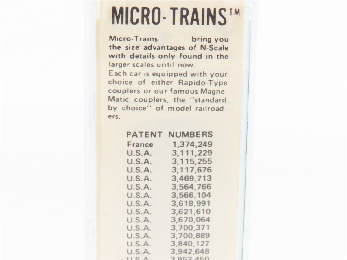 N Scale Kadee Micro-Trains MTL 56092 WM Western Maryland 33&#39; 2-Bay Hopper #10372