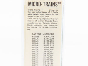 N Scale Kadee Micro-Trains MTL 56092 WM Western Maryland 33' 2-Bay Hopper #10372