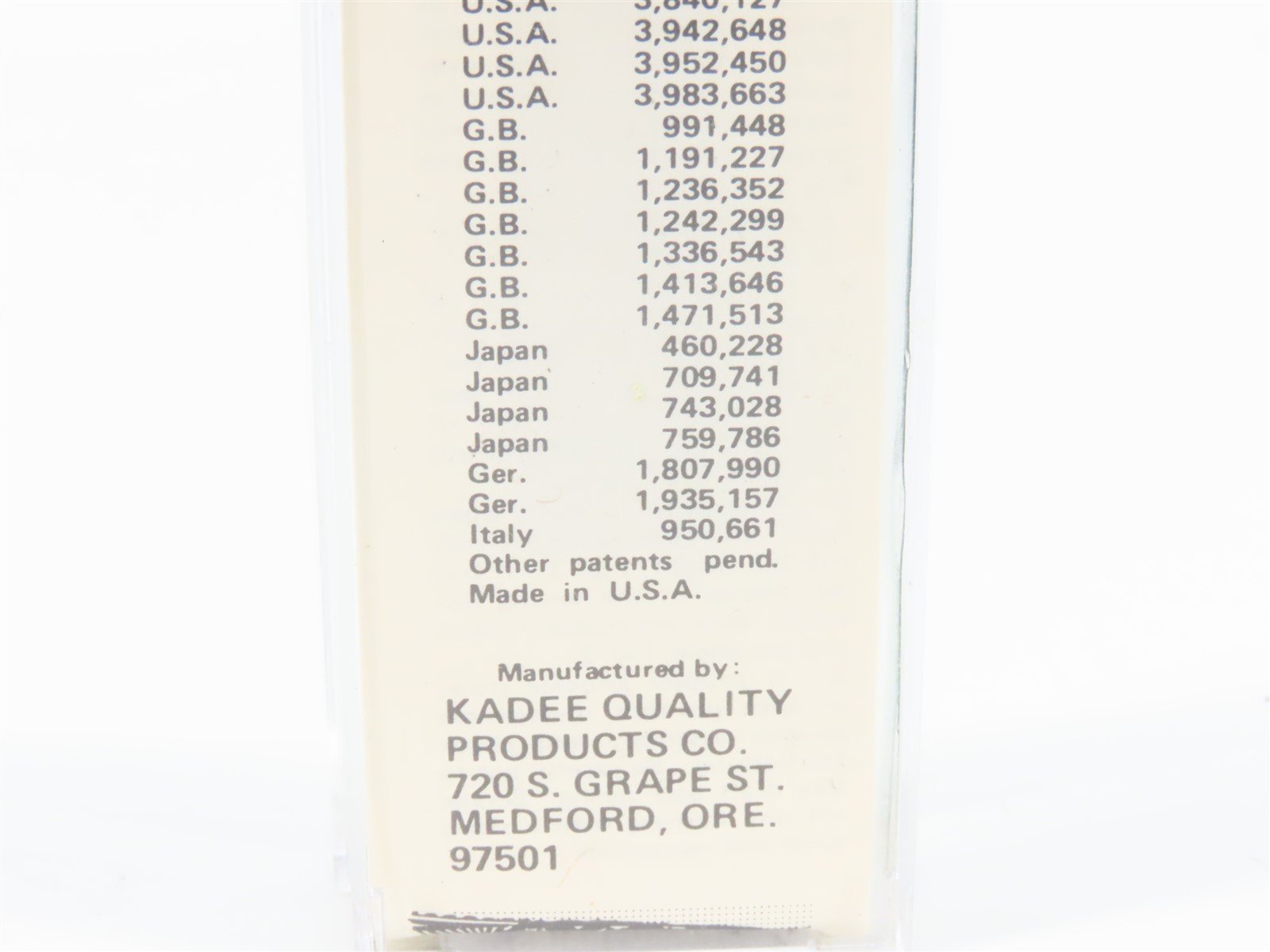 N Scale Kadee Micro-Trains MTL 56092 WM Western Maryland 33' 2-Bay Hopper #10372