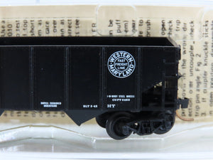 N Scale Kadee Micro-Trains MTL 56092 WM Western Maryland 33' 2-Bay Hopper #10140