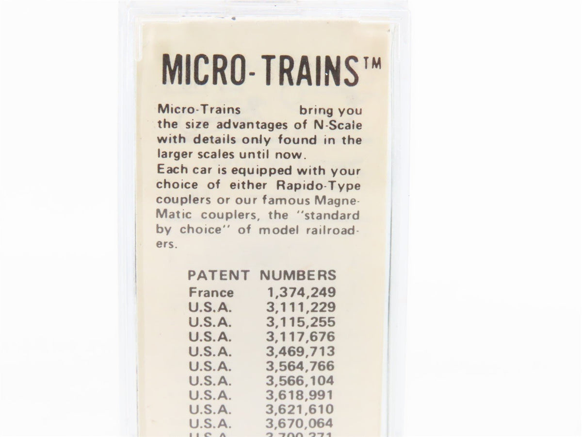 N Scale Kadee Micro-Trains MTL 56092 WM Western Maryland 33&#39; 2-Bay Hopper #10140