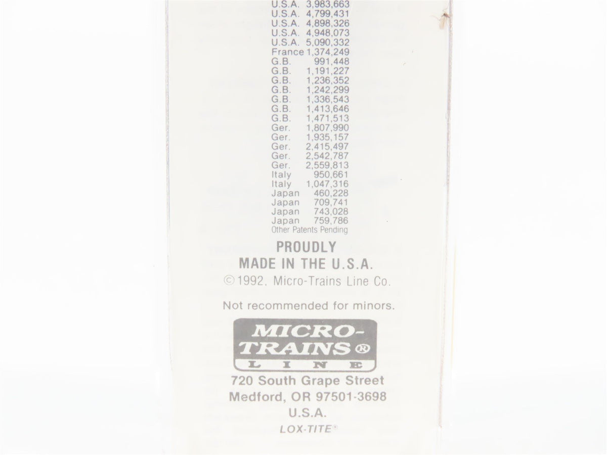 N Micro-Trains MTL 57030 LV Lehigh Valley 33&#39; 2-Bay Composite Side Hopper #14231