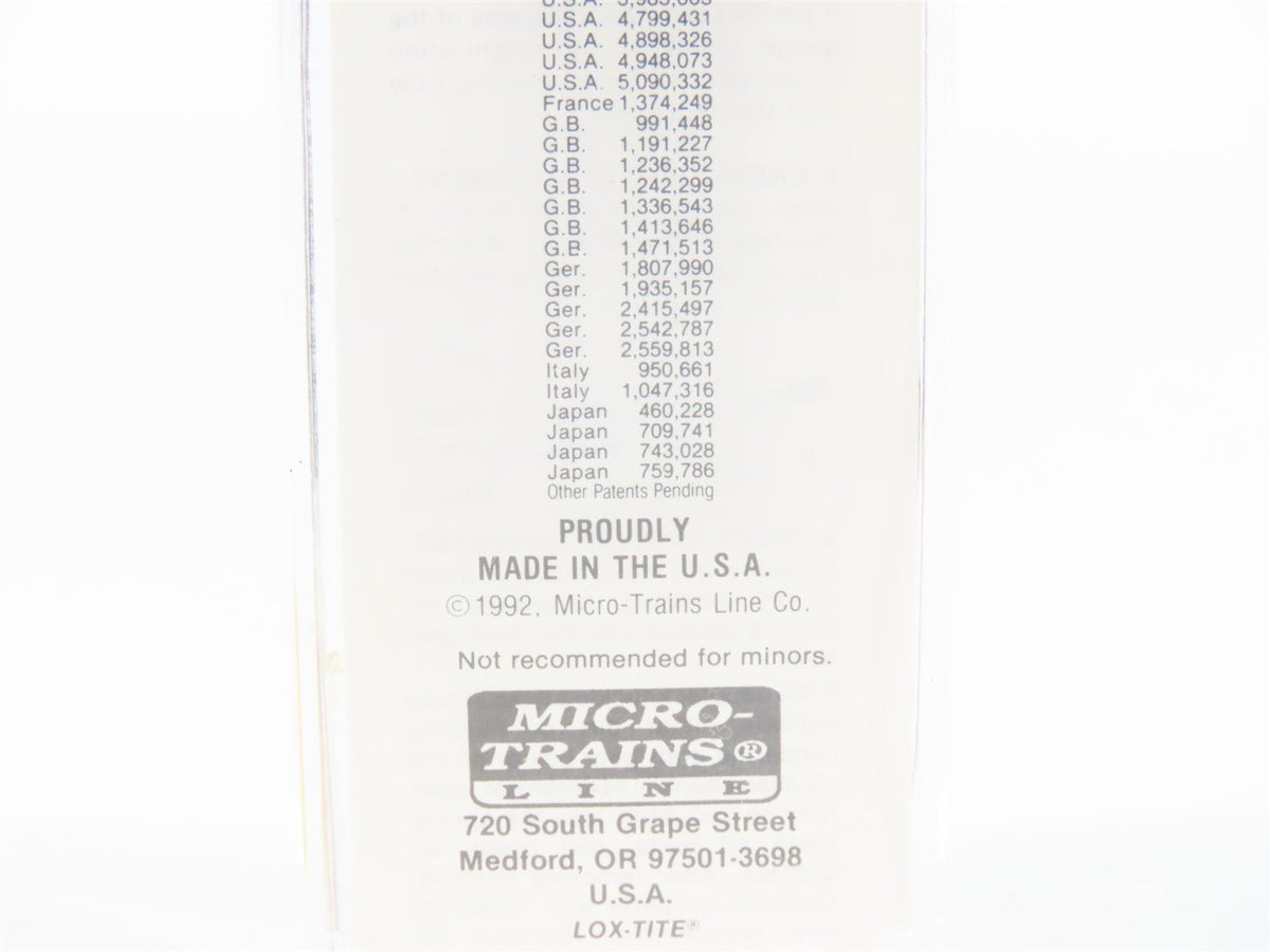 N Micro-Trains MTL 57030 LV Lehigh Valley 33&#39; 2-Bay Composite Side Hopper #14154