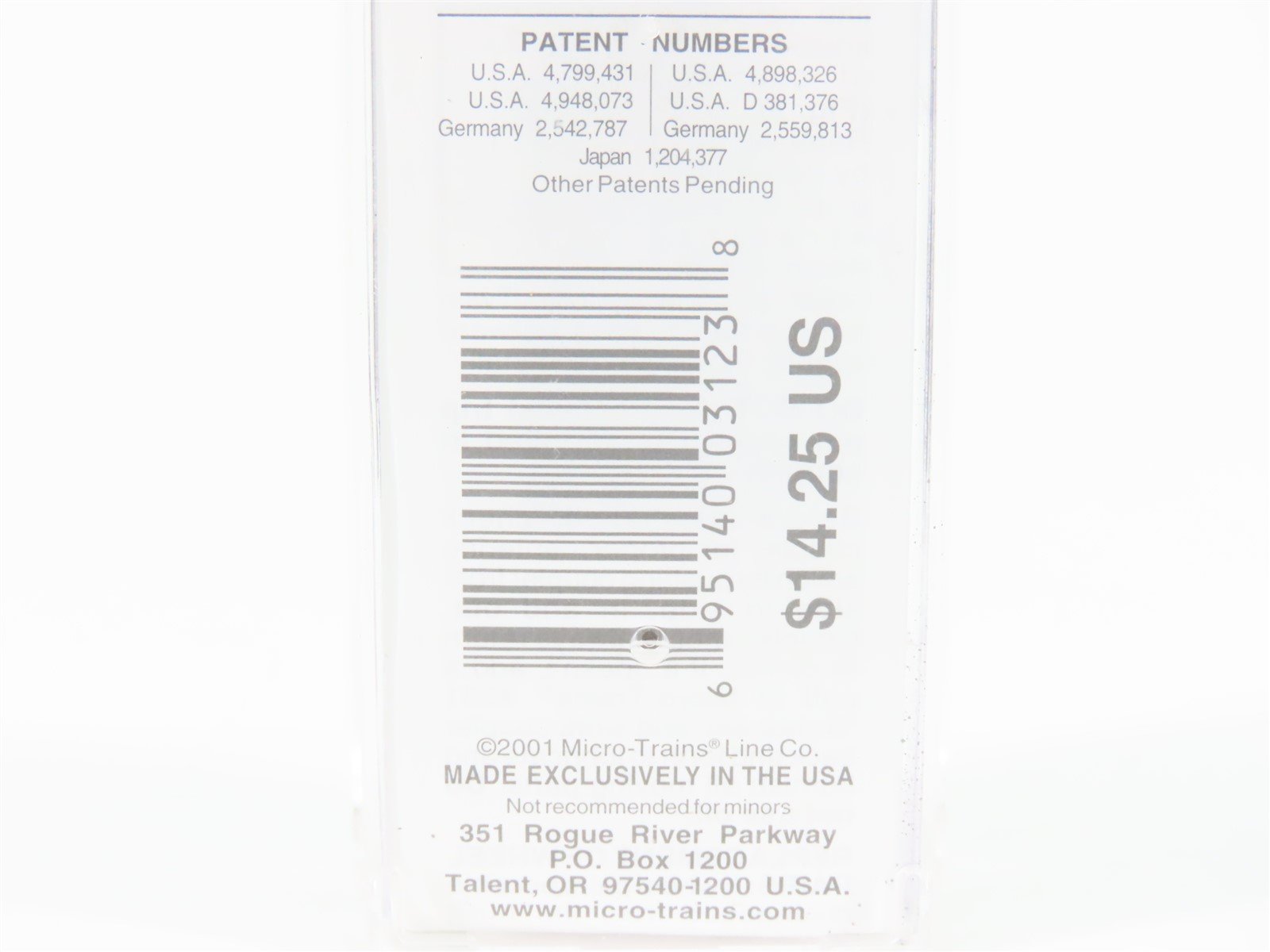 N Scale Micro-Trains MTL 56320 DL&W Lackawanna 33' 2-Bay Rib Side Hopper #82209