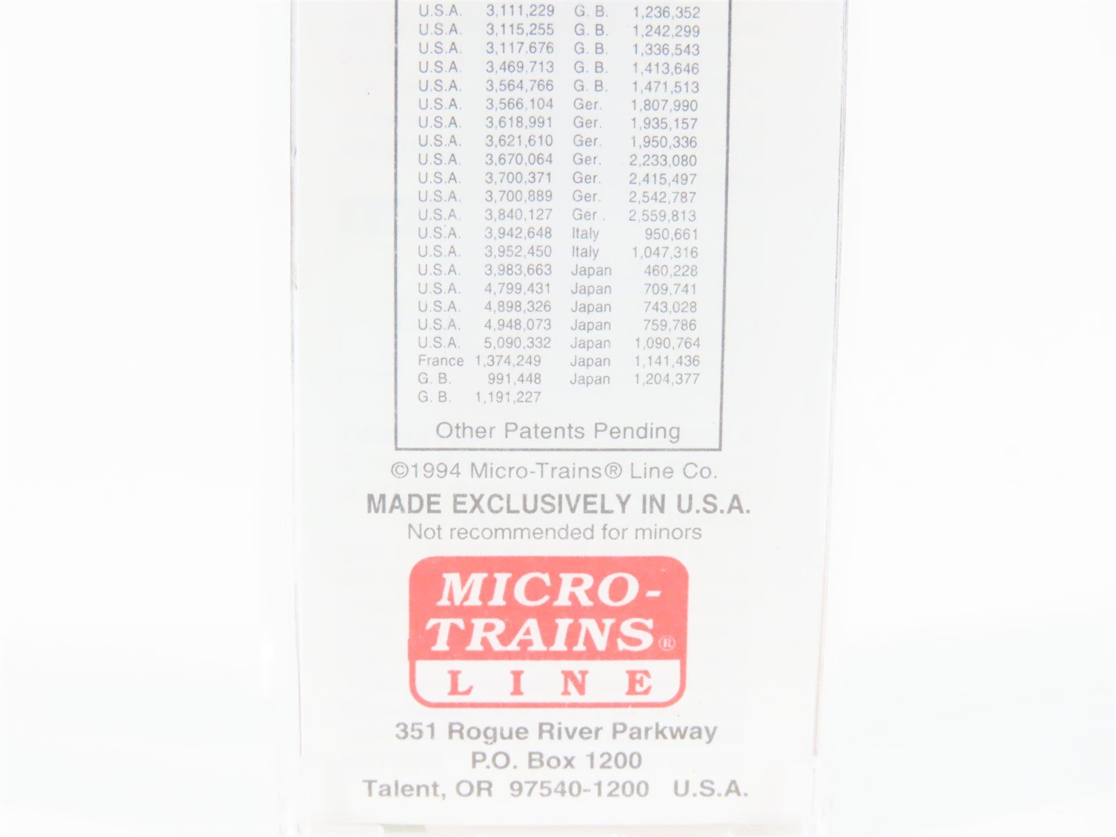 N Micro-Trains MTL 56280 INT Interstate 