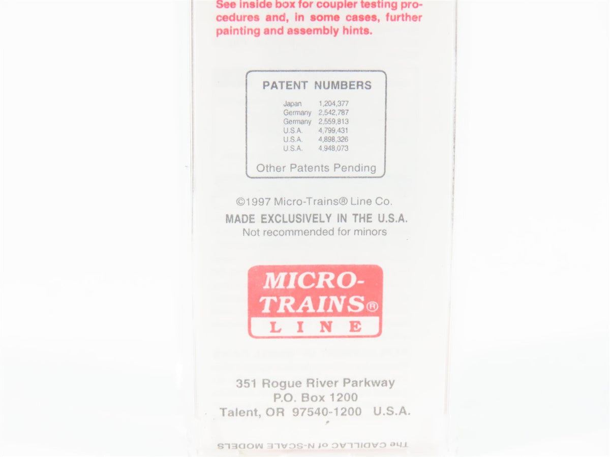 N Micro-Trains MTL 56230 CNJ Jersey Central 33&#39; 2-Bay Rib Side Hopper #60747