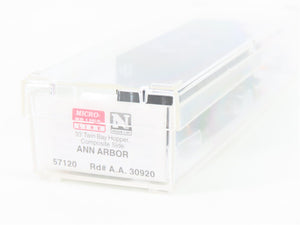 N Micro-Trains MTL 57120 AA Ann Arbor 33' 2-Bay Composite Side Hopper #30920