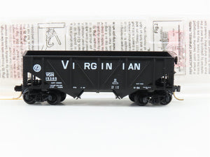 N Micro-Trains MTL 57110 VGN Virginian 33' 2-Bay Composite Side Hopper #15365
