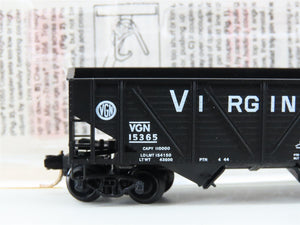 N Micro-Trains MTL 57110 VGN Virginian 33' 2-Bay Composite Side Hopper #15365