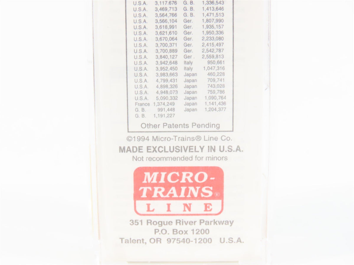 N Scale Micro-Trains MTL 57100 PRR Pennsylvania &quot;War Bonds&quot; 2-Bay Hopper #220877