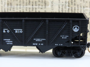 N Kadee Micro-Trains MTL 57080 B&O Baltimore & Ohio 33' 2-Bay Hopper #30842