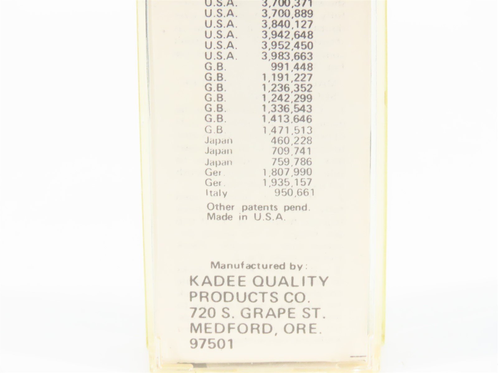 N Kadee Micro-Trains MTL 57080 B&O Baltimore & Ohio 33' 2-Bay Hopper #30842