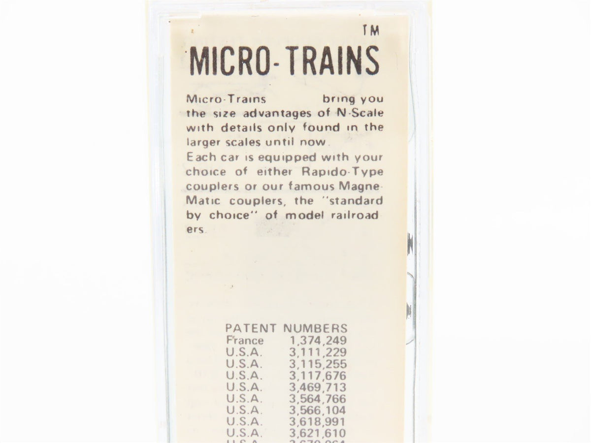 N Kadee Micro-Trains MTL 57080 B&amp;O Baltimore &amp; Ohio 33&#39; 2-Bay Hopper #30462
