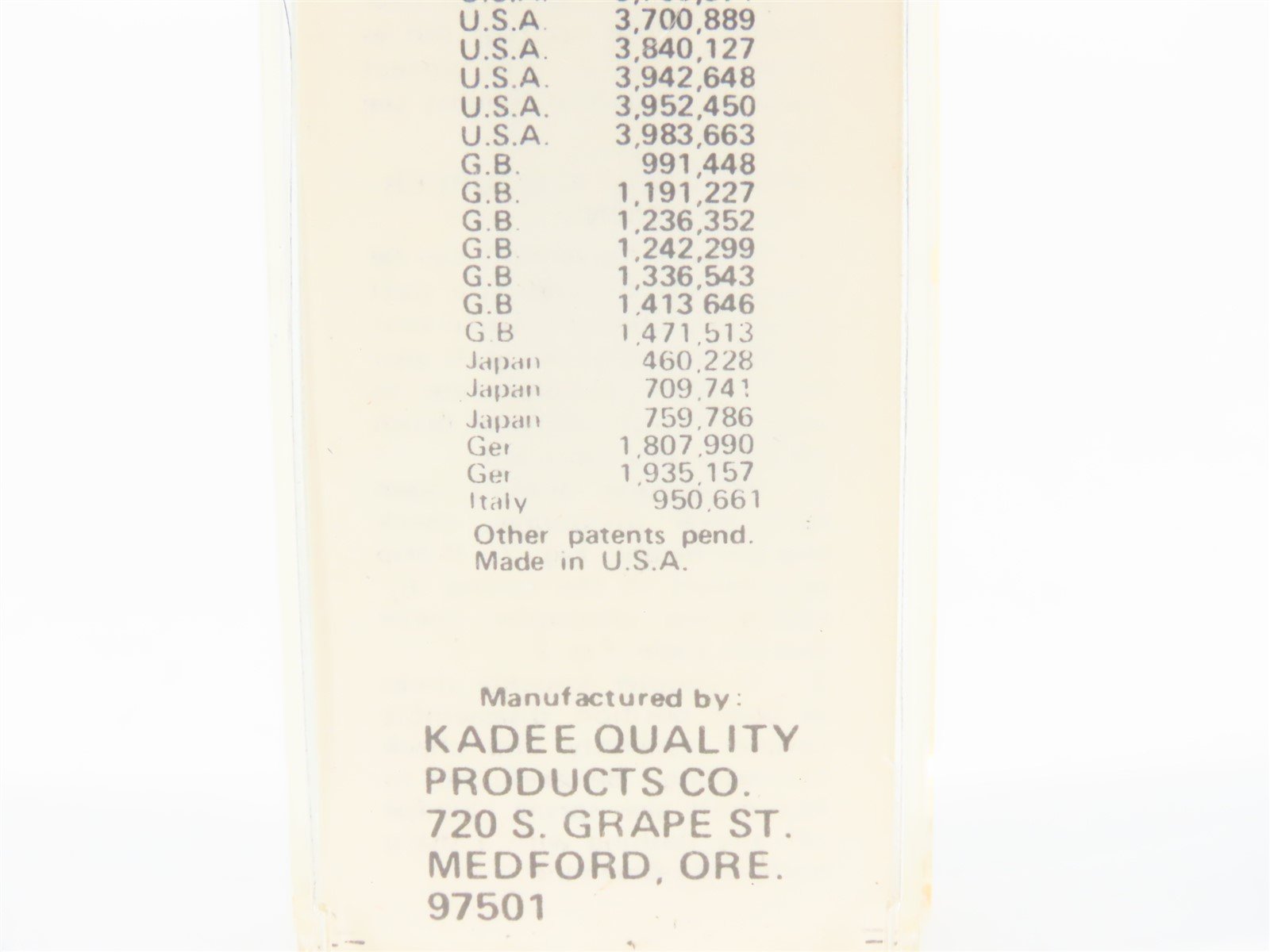 N Kadee Micro-Trains MTL 57080 B&O Baltimore & Ohio 33' 2-Bay Hopper #30246