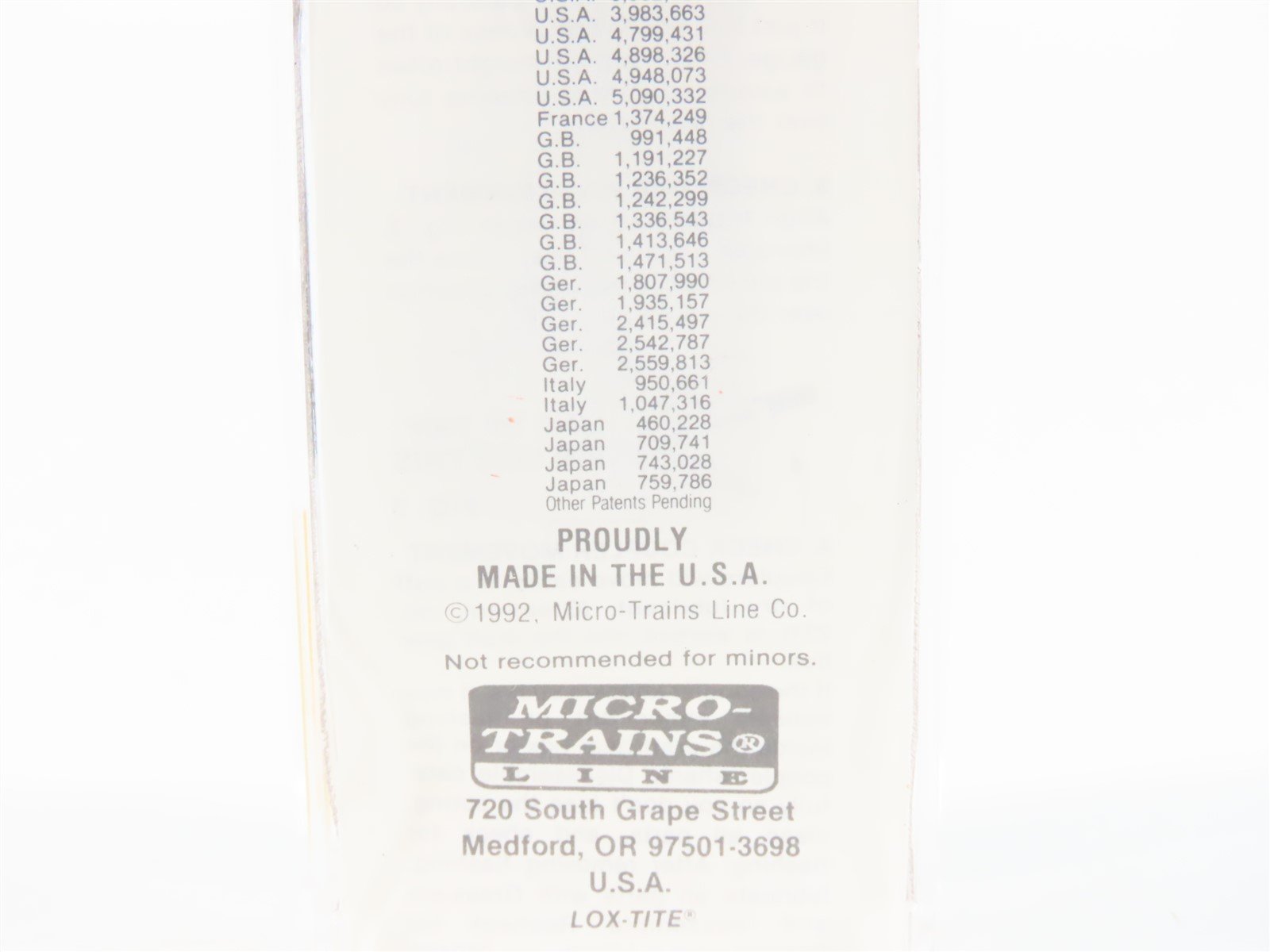 N Micro-Trains MTL 57030 LV Lehigh Valley 33' 2-Bay Composite Side Hopper #14500