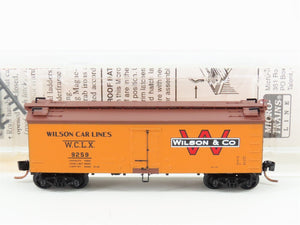 N Scale Micro-Trains MTL 58540 WCLX Wilson Car Lines 36' Ice Reefer #9259