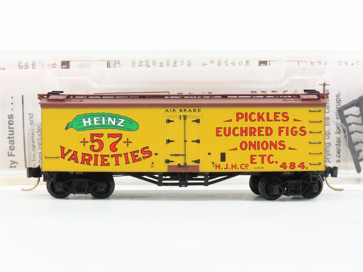 N Micro-Trains MTL 58050 HJHCo. Heinz Pickles, Figs &amp; Onions 36&#39; Ice Reefer #484